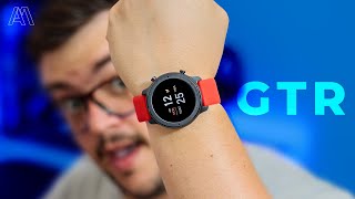 AMAZFIT GTR  O SMARTWATCH MAIS BONITO DO MERCADO [upl. by Alrac]