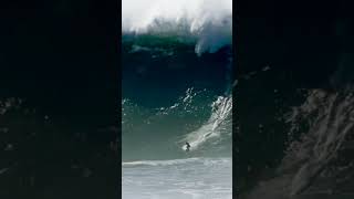 Justine Duponts massive Nazaré ride 😱 [upl. by Icul]