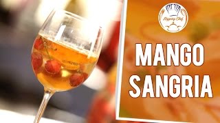 How to Make Mango Sangria by Chef Michael  Hopping Chef [upl. by Ibbor560]