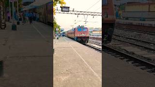 Sahibganj Intercity Express Depart Bandel Jn sorts Wap4 Green Flag Assistant Loco Pilot ❤️🇮🇳 vairl [upl. by Eniak]