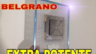 ANTENA BELGRANO WIFI EXTRA POTENTE CONECTA 400KMS WIFI GRATIS [upl. by Spalla]