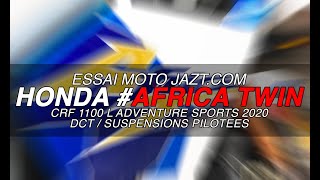 Africa Twin 1100 DCT 2020  le XADV presque x 2 [upl. by Nikolia]