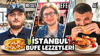 İSTANBUL BÜFE LEZZETLERİNİ DENEDİK  wEfeUygaçKesit bicimali [upl. by Piper]