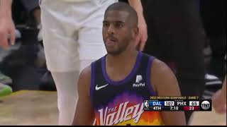 Chris Paul hits a huge three to cut the lead down to 42 [upl. by Buschi]