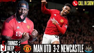 MAN UTD VS NEWCASTLE  GOT THE 3 POINTS  SOME PLAYERS MUST STAY [upl. by Ynffit]