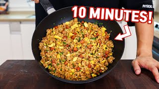 10 Minute Easy Fried Rice That Will Change Your LIFE l Spam Egg Fried Rice [upl. by Nomead423]