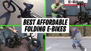 4 Great Affordable Folding Ebikes  Best Portable EBike  GreenMotion EBikes [upl. by Assiralc86]