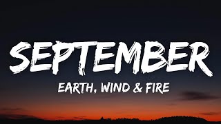 Earth Wind amp Fire  September Lyrics [upl. by Hpeseoj]