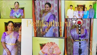 My pellikuthuru function vlogmini versionpellikuturu teluguvlogs pattusarees jewellerylove [upl. by Newell]