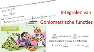 Integratiemethoden goniometrische functies [upl. by Kreegar]