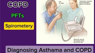 Diagnosing COPD and Asthama  PFTs Spirometery  Step 2 CK  First Aid USMLE [upl. by Hgieleak]