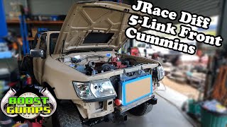 JRace Braced Front Diff  5 Link  6BT GU Chop  Episode 2 [upl. by Elraet175]