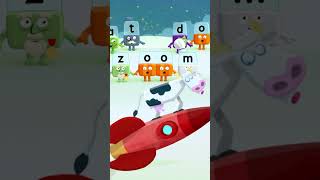 Hey Diddle Diddle 🐱  Learn to Read  officialalphablocks shorts [upl. by Akiv896]