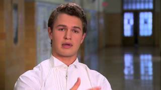 Carrie Ansel Elgort On Set Movie Interview  ScreenSlam [upl. by God]