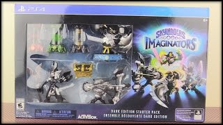 Skylanders Imaginators Dark Edition Starter Pack Unboxing [upl. by Solhcin63]