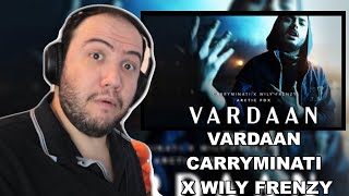 VARDAAN  CARRYMINATI X Wily Frenzy  PRODUCER REACTS HINDI 🇮🇳 [upl. by Gnuhc576]