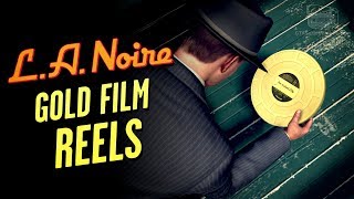 LA Noire Remaster  Gold Film Reels Locations Hollywoodland Trophy  Achievement [upl. by Lyris407]