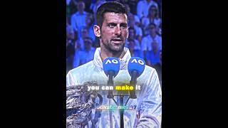 Best motivating speech on Dreams  Djokovic Motivation  motivation success inspiration [upl. by Eniawtna843]