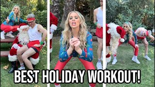 Best Holiday Workout 😂🎄👏 [upl. by Blaze]