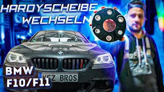 BMW 5er F10 F11  Hardyscheibe  Gelenkscheibe wechseln  Drehmomentwerte  Flex Disc Replacement [upl. by Psyche]