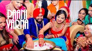 Paani Varna  Kangana  Gidha  Manreet weds Sumeet  Punjabi Sikh Wedding Calgary Boliyan [upl. by Ahsiet]