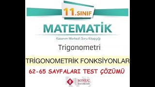 Sonuç Yayınları 11Sınıf Matematik Kitabı Trigonometri Konusu 6265 Sayfaları [upl. by Prochora10]