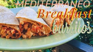 Burritos Veganos de Huevos Revueltos con Cuscus Desayuno Mediterráneo [upl. by Agatha]