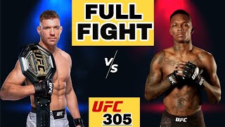 Israel Adesanya vs Dricus Du Plessis  Full Fight Highlights  UFC 305 [upl. by Janine]