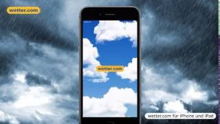 wettercom Apps  iOS Wetterkarten [upl. by Karlis]