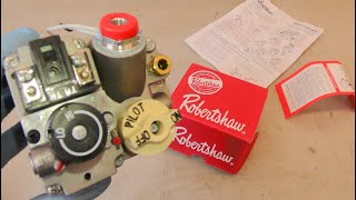 Robertshaw 700434 gas valve unboxing [upl. by Kilbride]