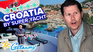 Croatias Stunning Coastline by Super Yacht  Getaways Croatia Travel Guide [upl. by Nalro]