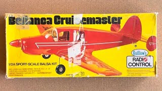 guillows bellanca cruisemaster unboxing [upl. by Eirameinna]