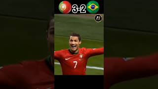 Portugal🇵🇹 🆚 Brazil🇧🇷Fifa WorldCup fotball fifaworldcup urcristiano shorts videoFactIntel [upl. by Ennaitak]