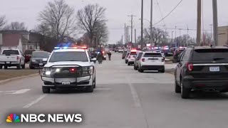 Police Shooter dead 3 wounded in Iowa school shooting [upl. by Sherborn]