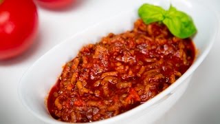 La mejor Salsa boloñesa casera fácil RECETA COCINA EASY BOLOGNESE SAUCE 🍅🍅 [upl. by Pachston]