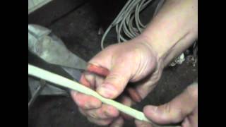 how to strip copper wire with no special tools part 1 [upl. by Anna-Diane]