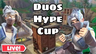 ​🔴Duos Contender Hype Cup  Live Fortnite Tournament [upl. by Lohman]