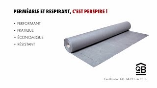 Écran de sous toiture PERSPIRE HPV TR2 DBA  Würth [upl. by Cleres]