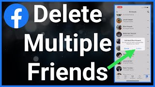 How To Remove Multiple Facebook Friends At Once [upl. by Latona]