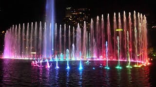 Amazing Dancing Fountain Water Show at Greater Iqbal Park  MinarePakistan  Lahore [upl. by Naivat]