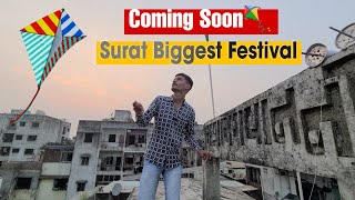 Coming Surat Biggest Festival🪁  Kite Festival 2024  Uttrayan 2024  Kite Flying Vlog [upl. by Hike321]