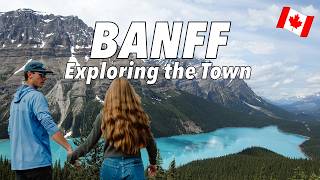 EXPLORE THE TOWN OF BANFF Travel Vlog Part 2 [upl. by Nerradal975]