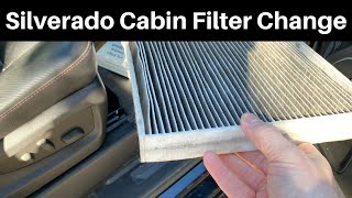 How To Replace A 2014  2018 Silverado Cabin Air Filter DIY Chevy Chevrolet Remove  Change Tutorial [upl. by Ronnoc]