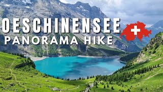 Oeschinensee panorama hike  Best hikes in Switzerland [upl. by Gilder]