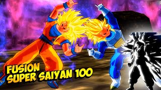 Goku SSJ50 and Vegeta SSJ50 Fusion  Gogeta SUPER SAIYAN 100  DBZ Tenkaichi 3 MOD 🔥🔥 [upl. by Akinal280]