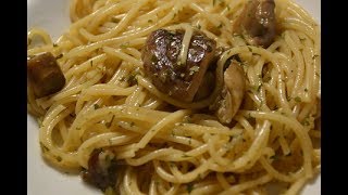 Recette cookeo spaghettis forestières [upl. by Zelten]