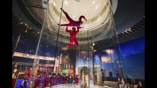 iFLY Indoor Skydiving  Rosemont IL [upl. by Nerrej]