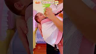 Struggling with Tired Arms from Carrying Your Baby Try the Ring Sling Baby Carrier Baby [upl. by Merton492]