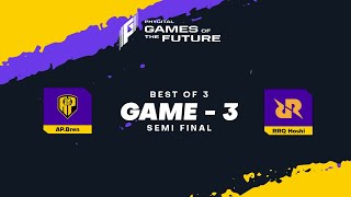 Game  3 Ap Bren vs RRQ Hoshi  Games of the Future 2024 [upl. by Acimehs]