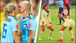 15 Celebraciones Más Locas Del Futbol Femino [upl. by Disario]